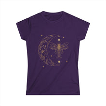 Load image into Gallery viewer, Women's Dragonfly Moon Tee