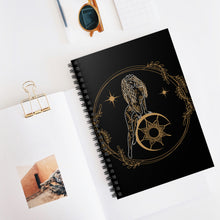Load image into Gallery viewer, Goddess Spiral Notebook - Ruled Line