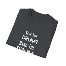 Load image into Gallery viewer, Unisex Save The Drums Tee