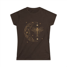 Load image into Gallery viewer, Women's Dragonfly Moon Tee