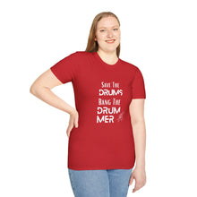 Load image into Gallery viewer, Unisex Save The Drums Tee