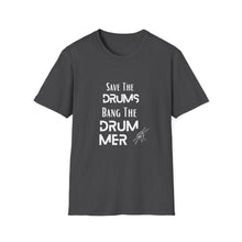 Load image into Gallery viewer, Unisex Save The Drums Tee