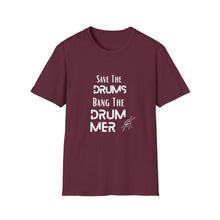 Load image into Gallery viewer, Unisex Save The Drums Tee