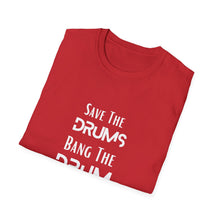 Load image into Gallery viewer, Unisex Save The Drums Tee