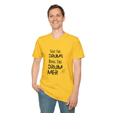 Load image into Gallery viewer, Unisex Save The Drums Tee