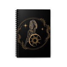 Load image into Gallery viewer, Goddess Spiral Notebook - Ruled Line