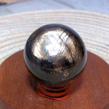 Load image into Gallery viewer, Natural Phlogopite Golden Flash Sphere