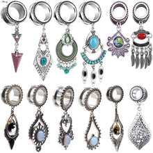 Load image into Gallery viewer, 2pc Ear Tunnels