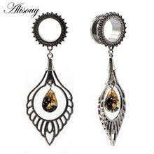 Load image into Gallery viewer, 2pc Ear Tunnels