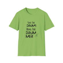 Load image into Gallery viewer, Unisex Save The Drums Tee
