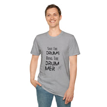 Load image into Gallery viewer, Unisex Save The Drums Tee
