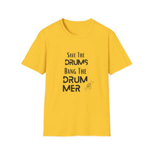 Load image into Gallery viewer, Unisex Save The Drums Tee

