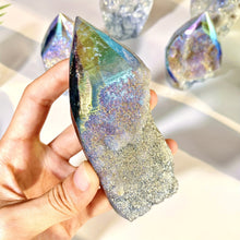 Load image into Gallery viewer, Aura Sphalerite Crystal Cluster
