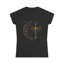Load image into Gallery viewer, Women&#39;s Dragonfly Moon Tee
