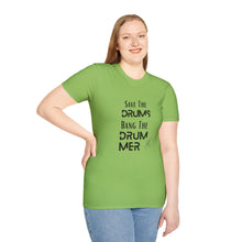 Load image into Gallery viewer, Unisex Save The Drums Tee
