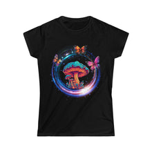 Load image into Gallery viewer, Women&#39;s Mushroom Butterfly Tee
