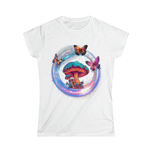 Load image into Gallery viewer, Women&#39;s Mushroom Butterfly Tee
