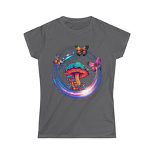 Load image into Gallery viewer, Women&#39;s Mushroom Butterfly Tee
