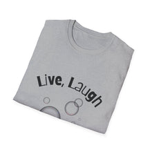Load image into Gallery viewer, Men&#39;s Live, Laugh, Toaster Bath Tee

