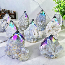 Load image into Gallery viewer, Aura Sphalerite Crystal Cluster
