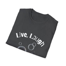 Load image into Gallery viewer, Men&#39;s Live, Laugh, Toaster Bath Tee

