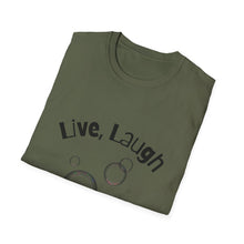 Load image into Gallery viewer, Men&#39;s Live, Laugh, Toaster Bath Tee
