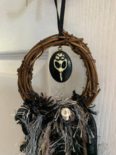 Load image into Gallery viewer, Witch Bells Raven Skull
