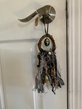 Load image into Gallery viewer, Witch Bells Raven Skull
