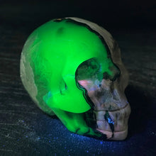 Load image into Gallery viewer, Volcanic Agate Skull
