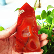 Load image into Gallery viewer, Red Agate Tower
