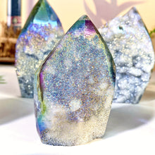 Load image into Gallery viewer, Aura Sphalerite Crystal Cluster
