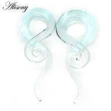 Load image into Gallery viewer, 2pcs Glass Spiral Earrings
