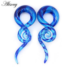 Load image into Gallery viewer, 2pcs Glass Spiral Earrings
