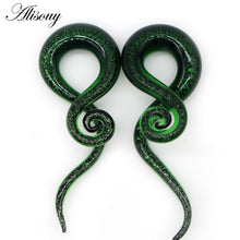 Load image into Gallery viewer, 2pcs Glass Spiral Earrings
