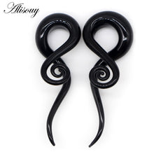 Load image into Gallery viewer, 2pcs Glass Spiral Earrings
