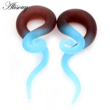 Load image into Gallery viewer, 2pcs Glass Spiral Earrings
