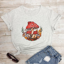 Load image into Gallery viewer, Colored Wild Mushroom Women&#39;s T-shirt
